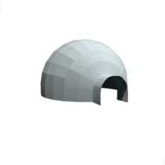 lowpoly igloo