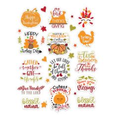 thanksgiving stickers
