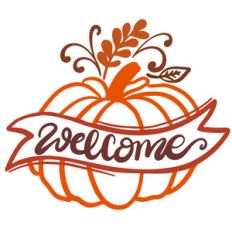 welcome pumpkin
