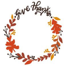 give thanks wreath