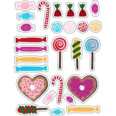 ml candy for christmas stickers
