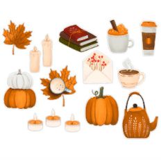 cozy autumn stickers