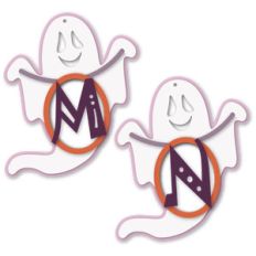 ghost tag m or n letter card