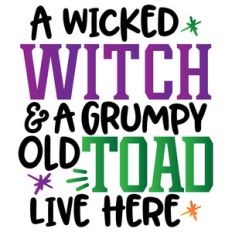 witch and toad live here