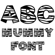 mummy font