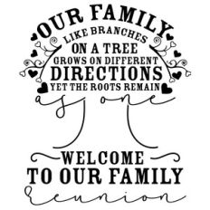 our family like the branches of a tree