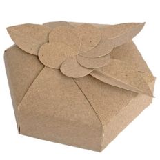 six sided petal box