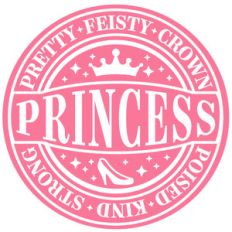 princess label