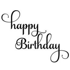 happy birthday