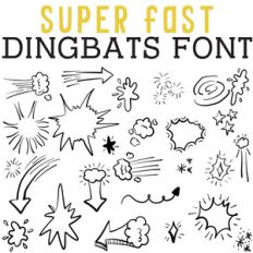 cg super fast dingbats