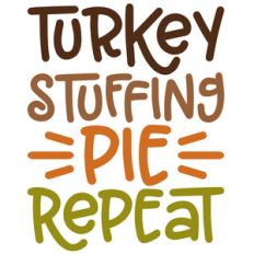 turkey stuffing pie repeat