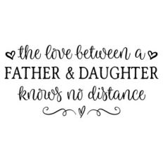 the love between a father and daughter