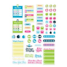 fitness stickers