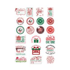 christmas stickers