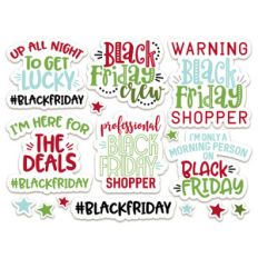 black friday stickers