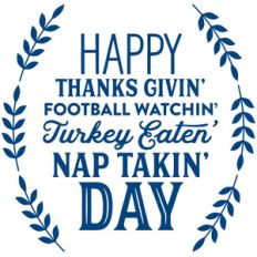 happy thanks givin'