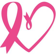 breast cancer ribbon love