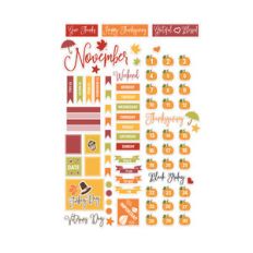 november planner stickers