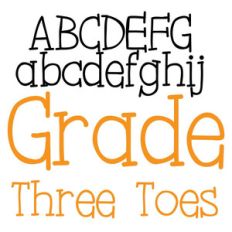 pn grade three toes