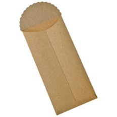 envelope rectangle with scallop flap