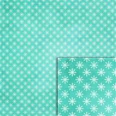 blue snowflakes background paper