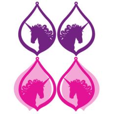 unicorn earrings