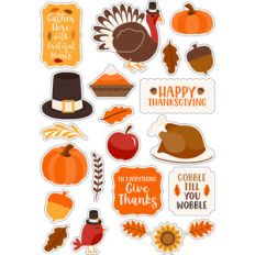 thanksgiving stickers