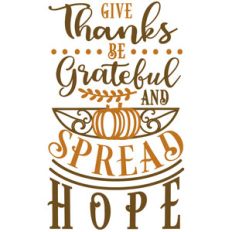 thanks grateful spread hope