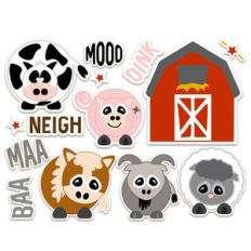 farm stickers