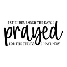 i still remember the days