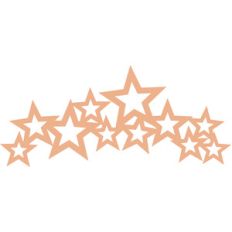 arched star outline