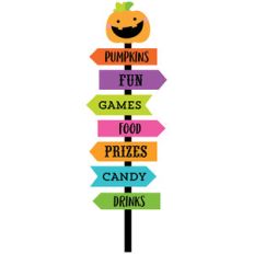 wood signs - candy carnival