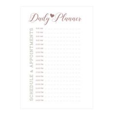 daily planner