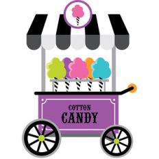 cotton candy cart