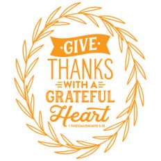 give thanks with a grateful heart