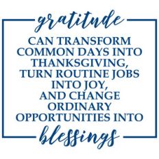 gratitude