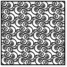 flourished lace