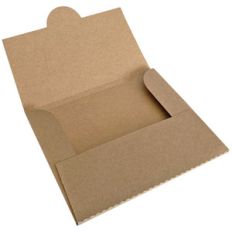 a2 card box with rounded notch