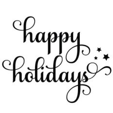happy holidays