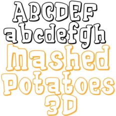 zp mashed potatoes 3d