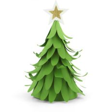 3d christmas tree