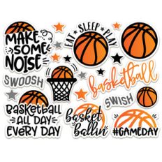 basketball stickers