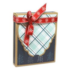 oval a2 card and envelope storage box