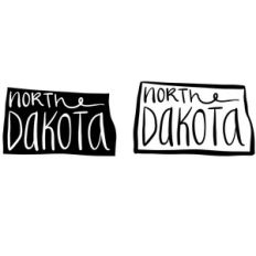 so cute type states - north dakota