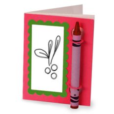 color and sketch book - mistletoe