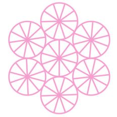 pie circles background