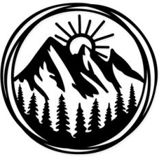mountain sunrise