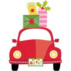 car with gifts