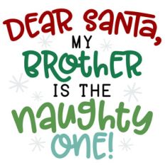dear santa brother