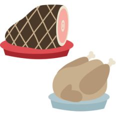 ham and turkey